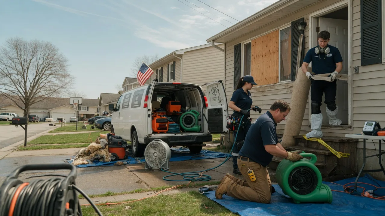 Water Damage Restoration in Sinnamahoning, PA near me